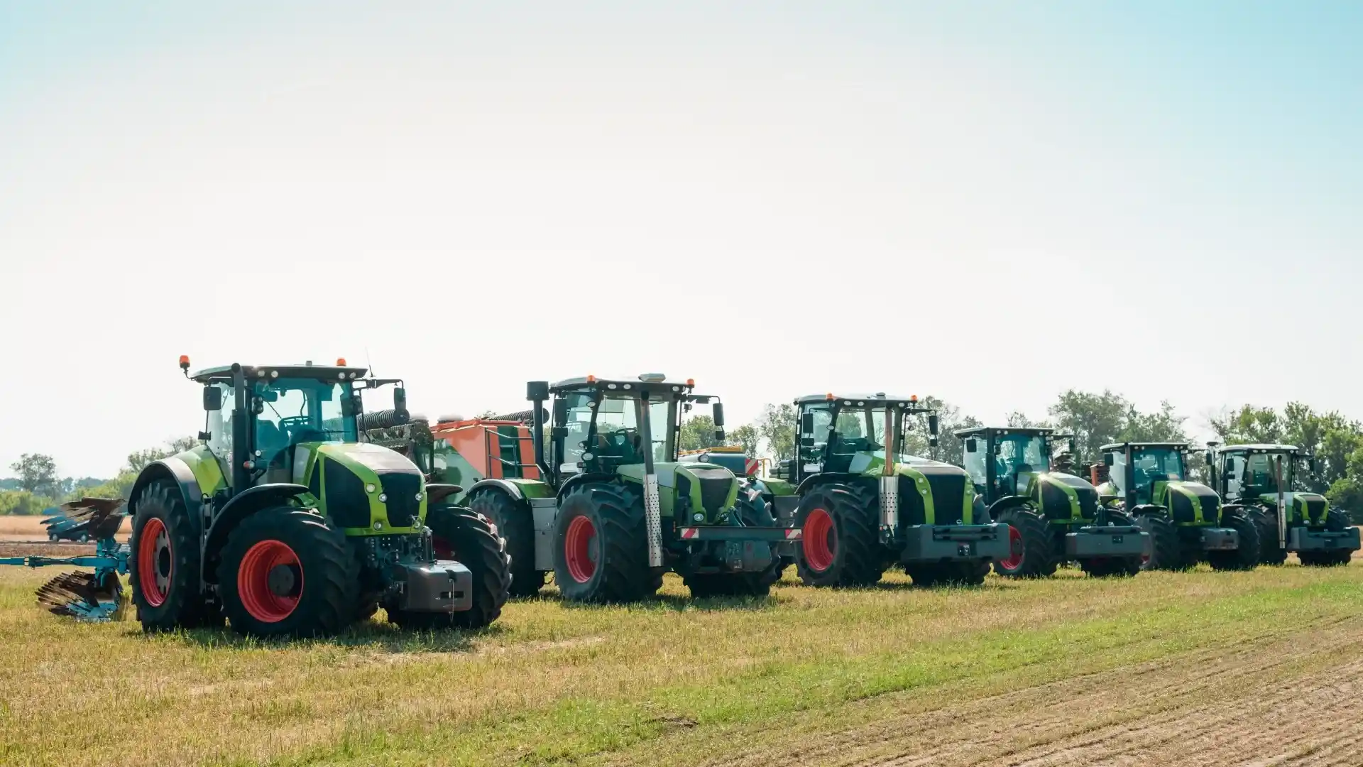 Feria de Maquinaria Agrícola tractores